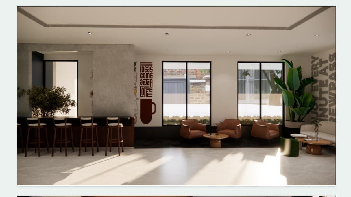 The perfect lounge for brainstorming